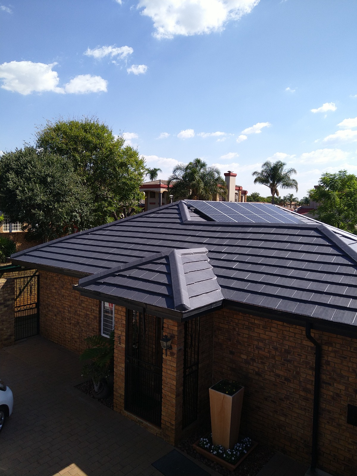 Solar Roof Restoration Finished Project